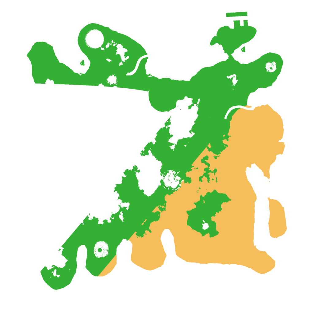 Biome Rust Map: Procedural Map, Size: 3000, Seed: 1955700823