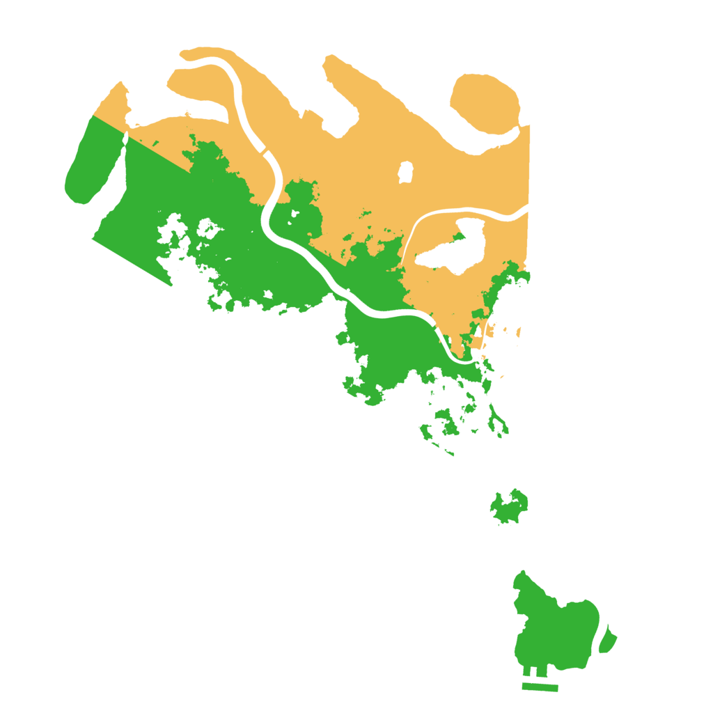 Biome Rust Map: Procedural Map, Size: 4000, Seed: 1078415394
