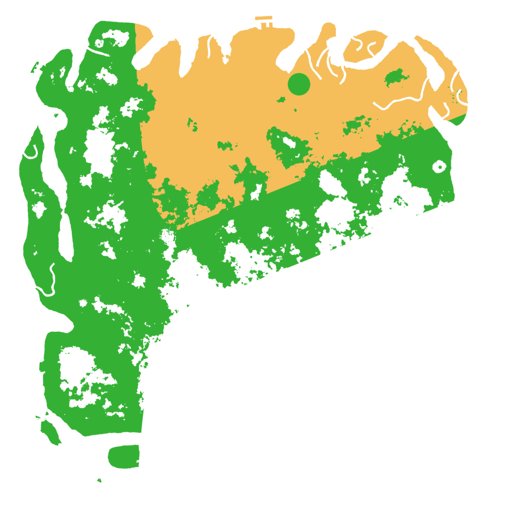 Biome Rust Map: Procedural Map, Size: 6000, Seed: 1925