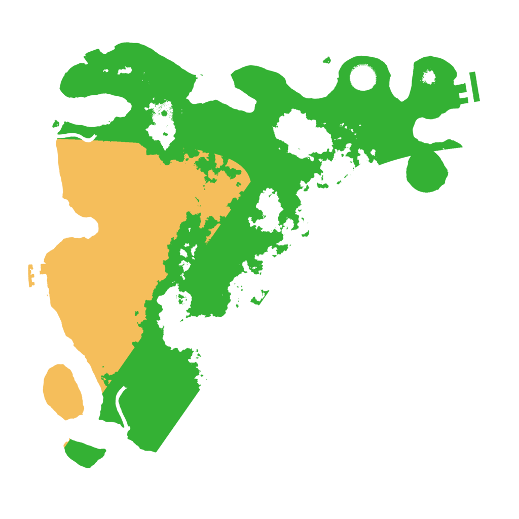 Biome Rust Map: Procedural Map, Size: 3500, Seed: 347903