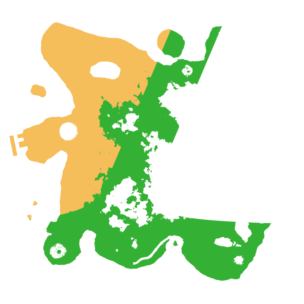 Biome Rust Map: Procedural Map, Size: 3000, Seed: 1612322915