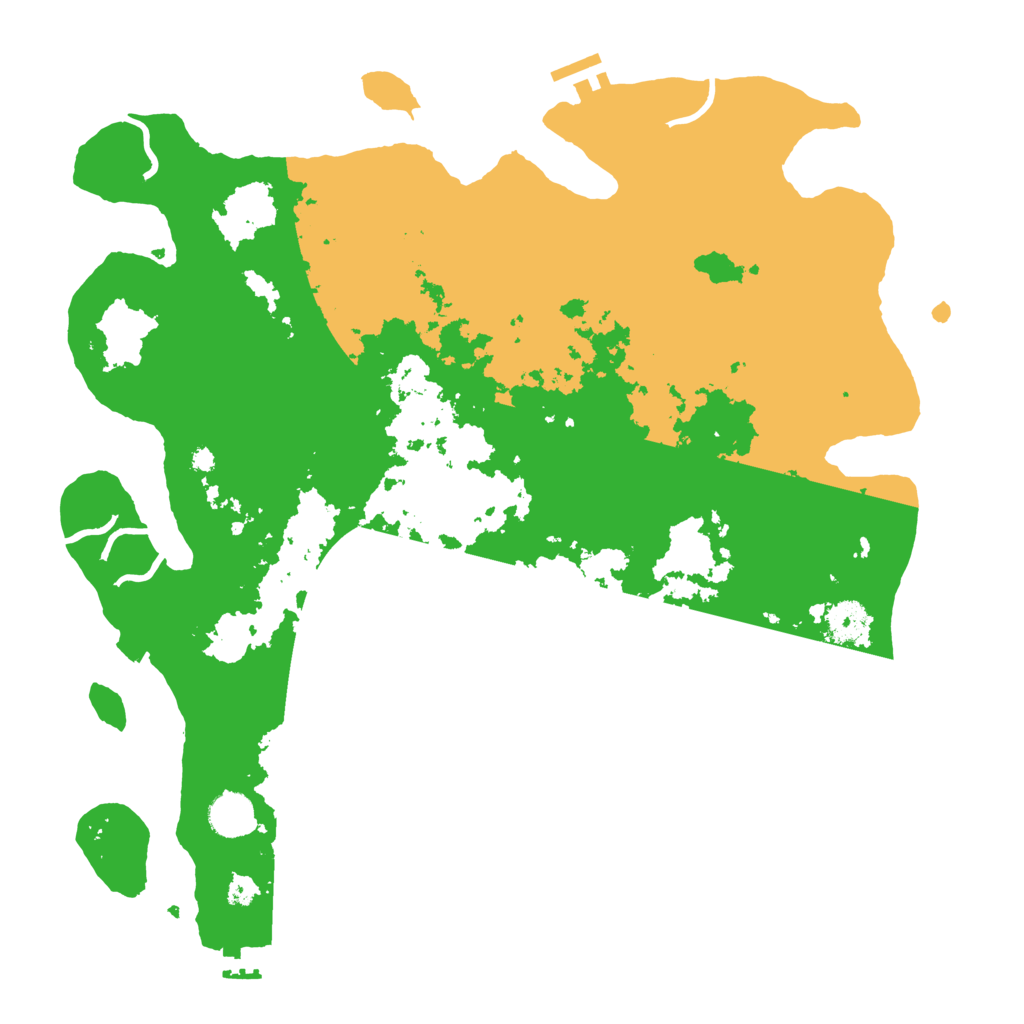 Biome Rust Map: Procedural Map, Size: 4000, Seed: 832289689