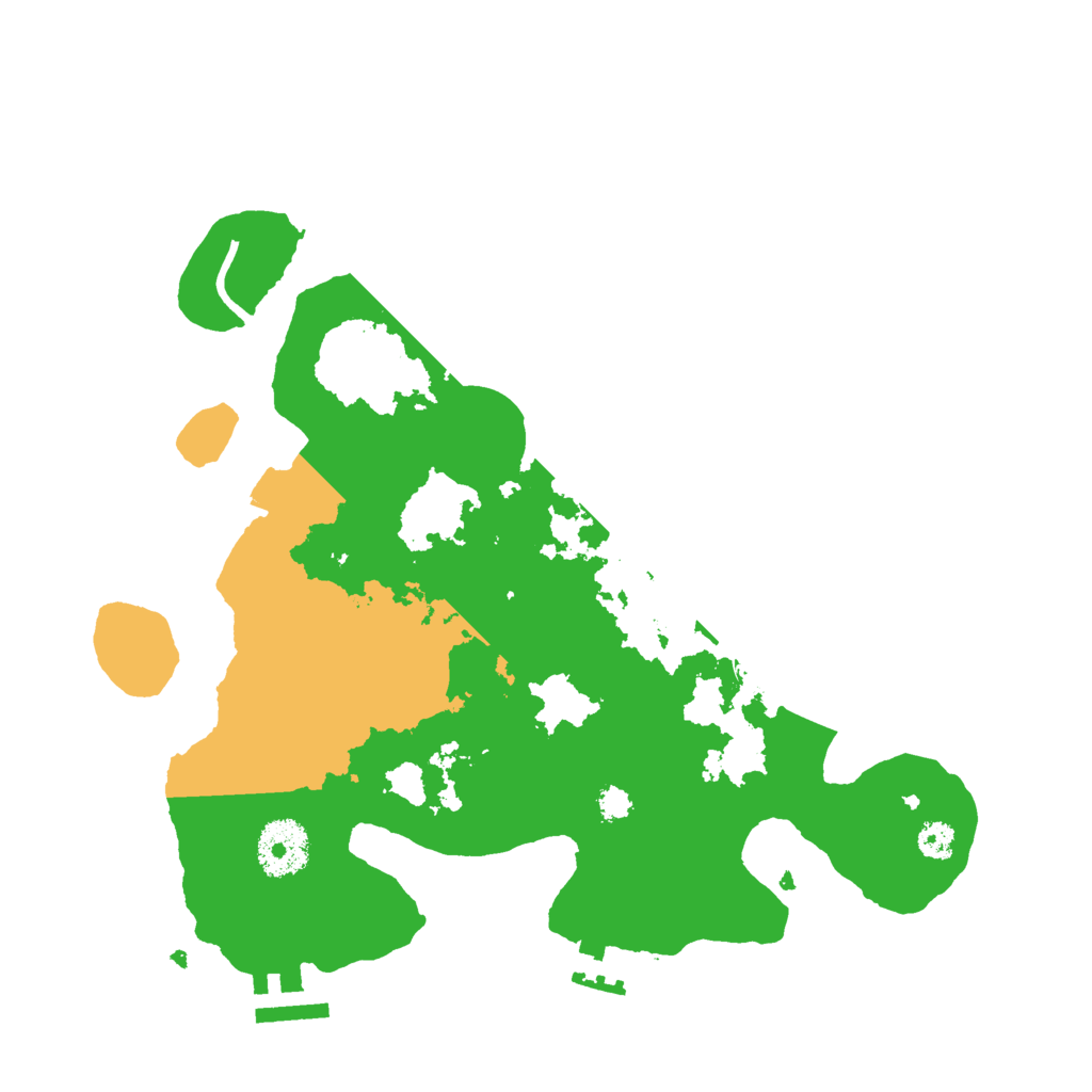 Biome Rust Map: Procedural Map, Size: 3000, Seed: 5657