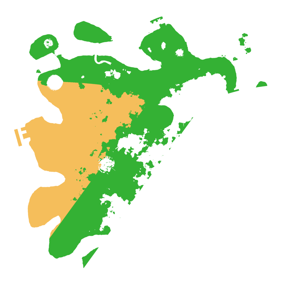 Biome Rust Map: Procedural Map, Size: 3500, Seed: 838198813