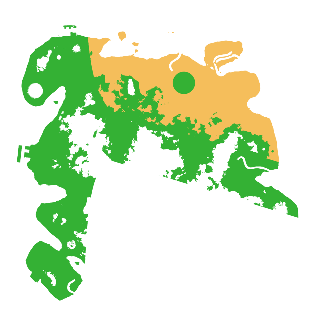 Biome Rust Map: Procedural Map, Size: 3750, Seed: 648254