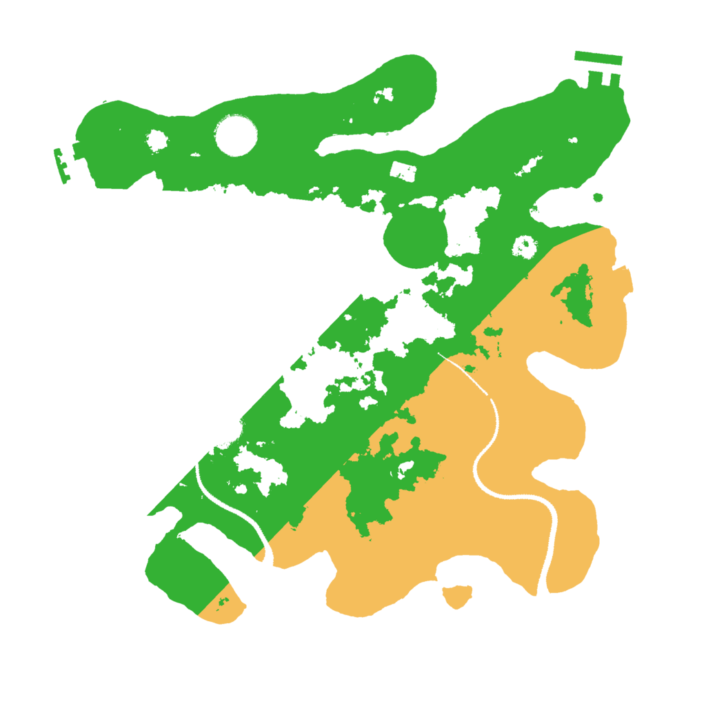 Biome Rust Map: Procedural Map, Size: 3000, Seed: 567387