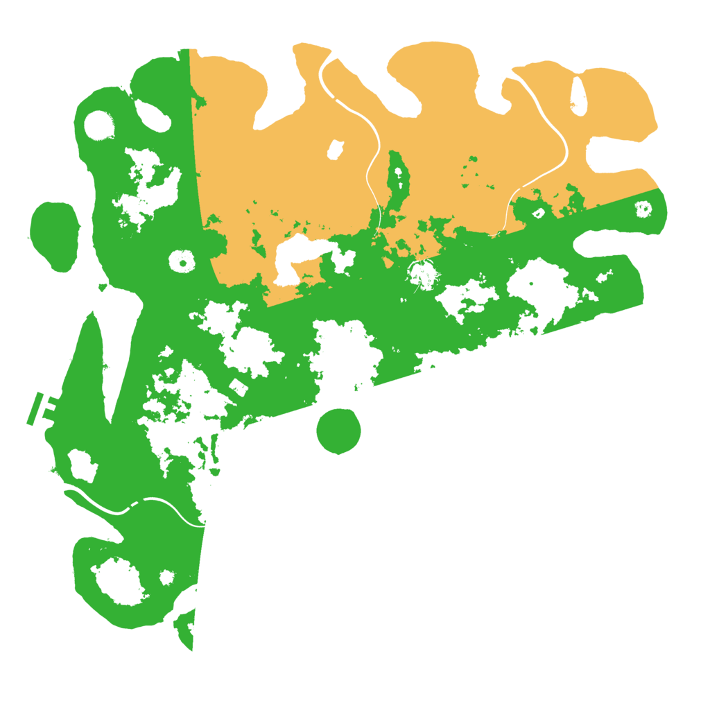Biome Rust Map: Procedural Map, Size: 4250, Seed: 1039957089