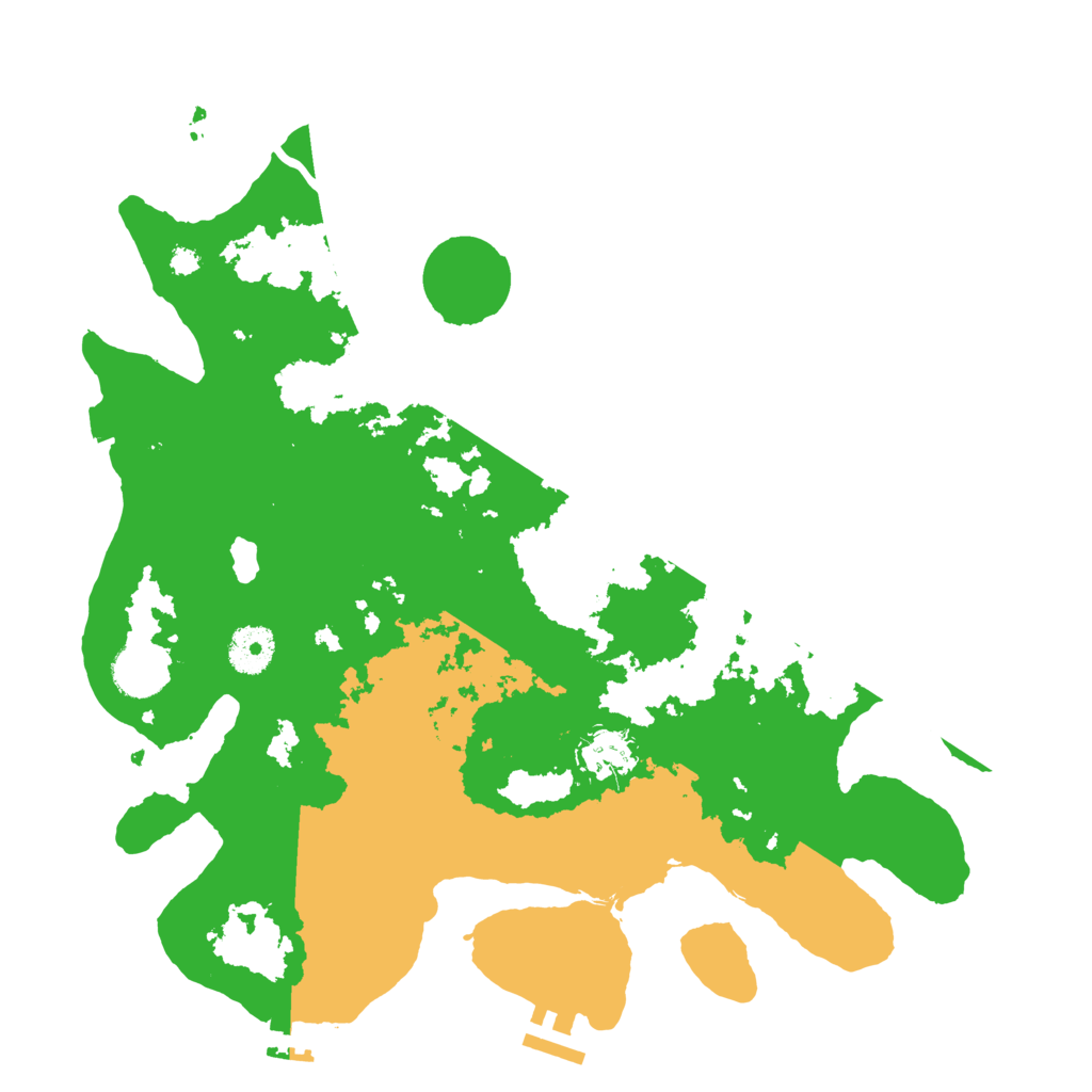 Biome Rust Map: Procedural Map, Size: 3500, Seed: 1414427394