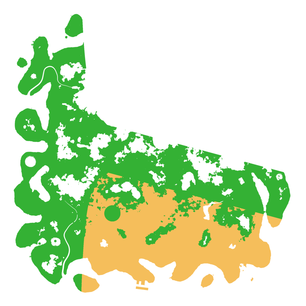 Biome Rust Map: Procedural Map, Size: 5000, Seed: 324843230