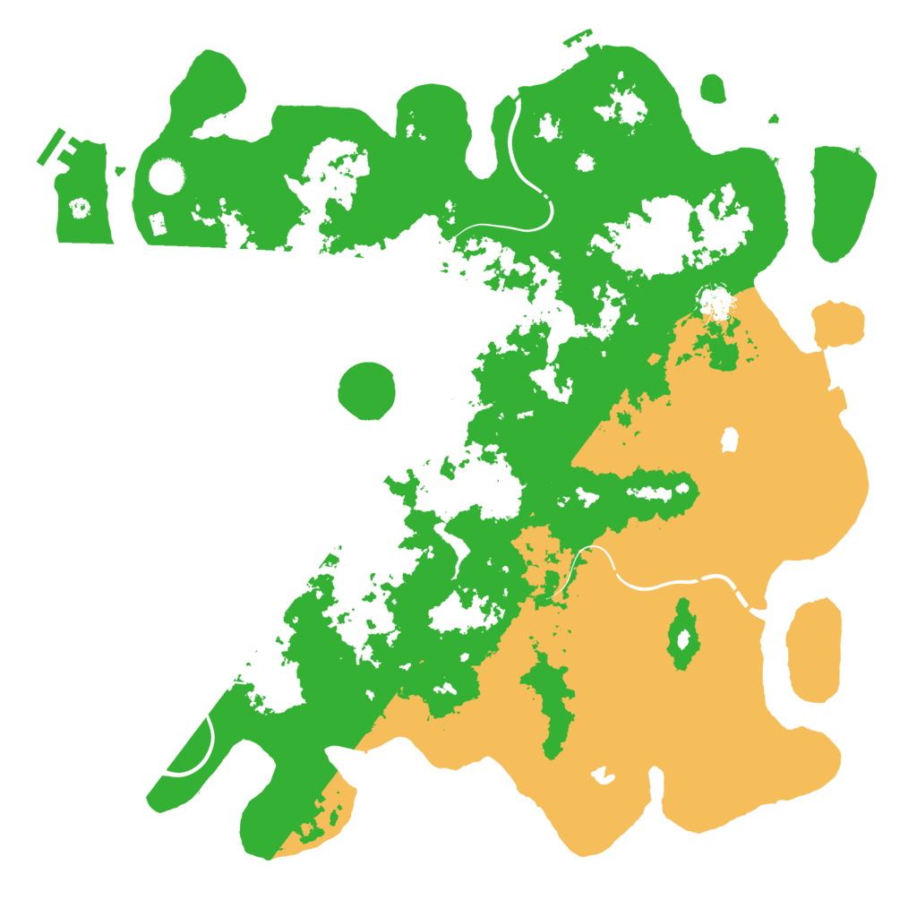 Biome Rust Map: Procedural Map, Size: 4500, Seed: 69007645