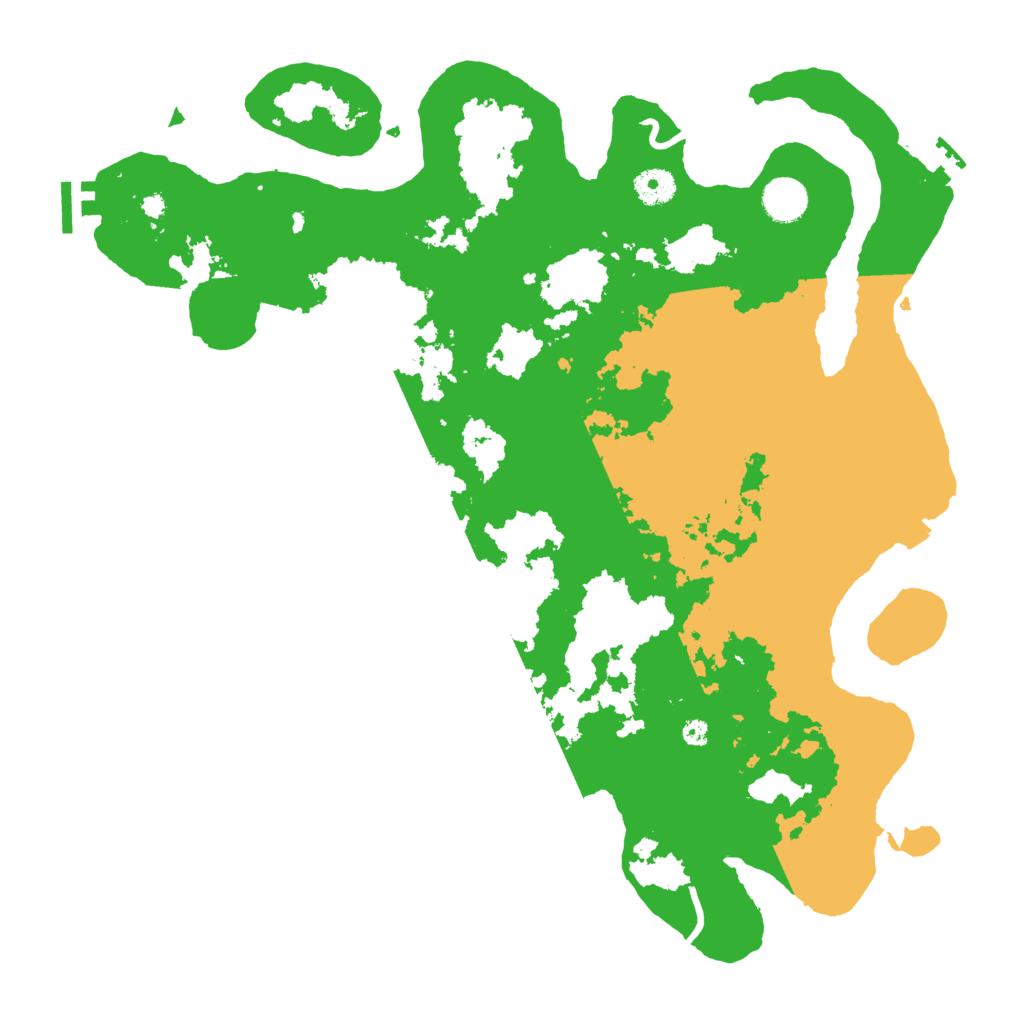 Biome Rust Map: Procedural Map, Size: 4000, Seed: 899345