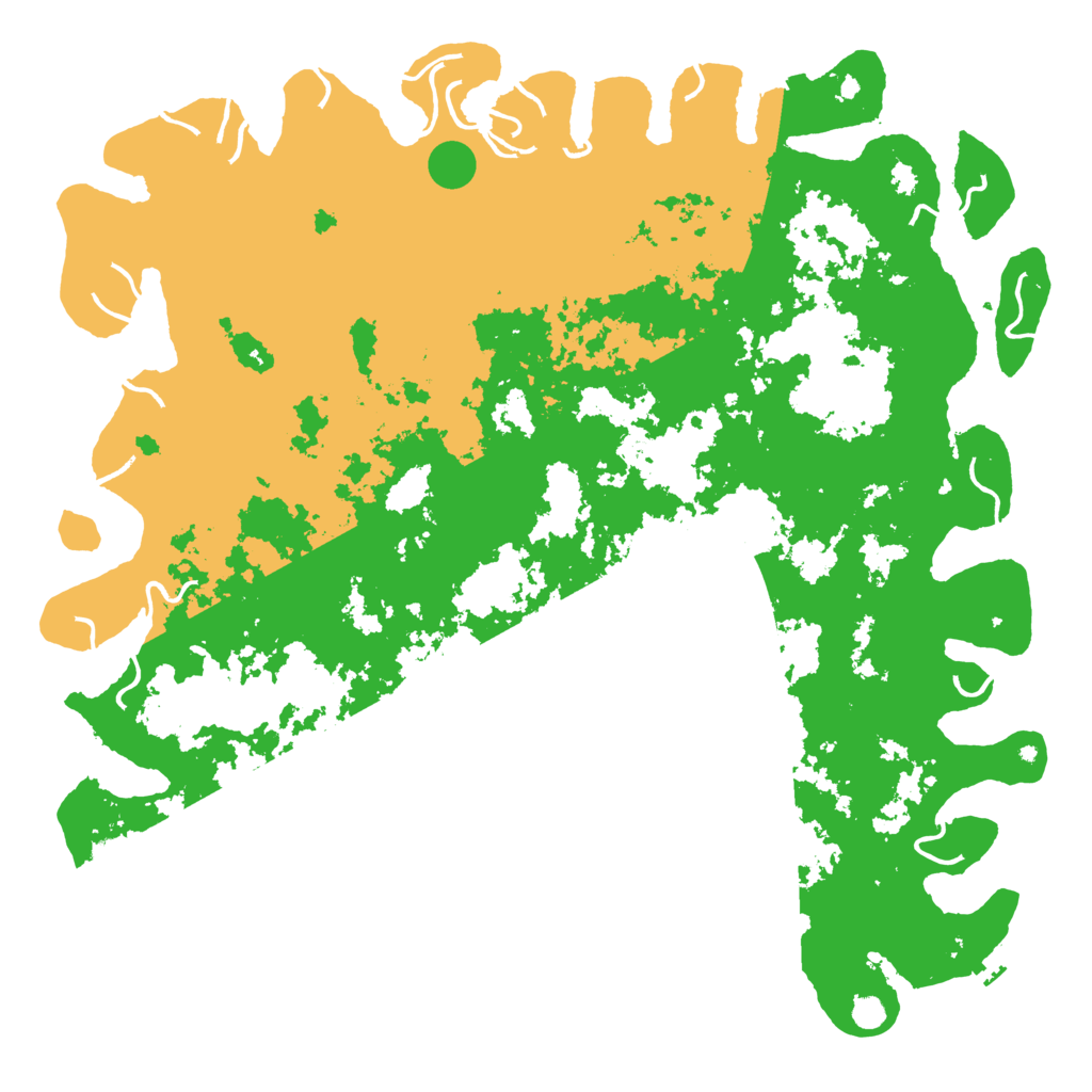Biome Rust Map: Procedural Map, Size: 6000, Seed: 247910242