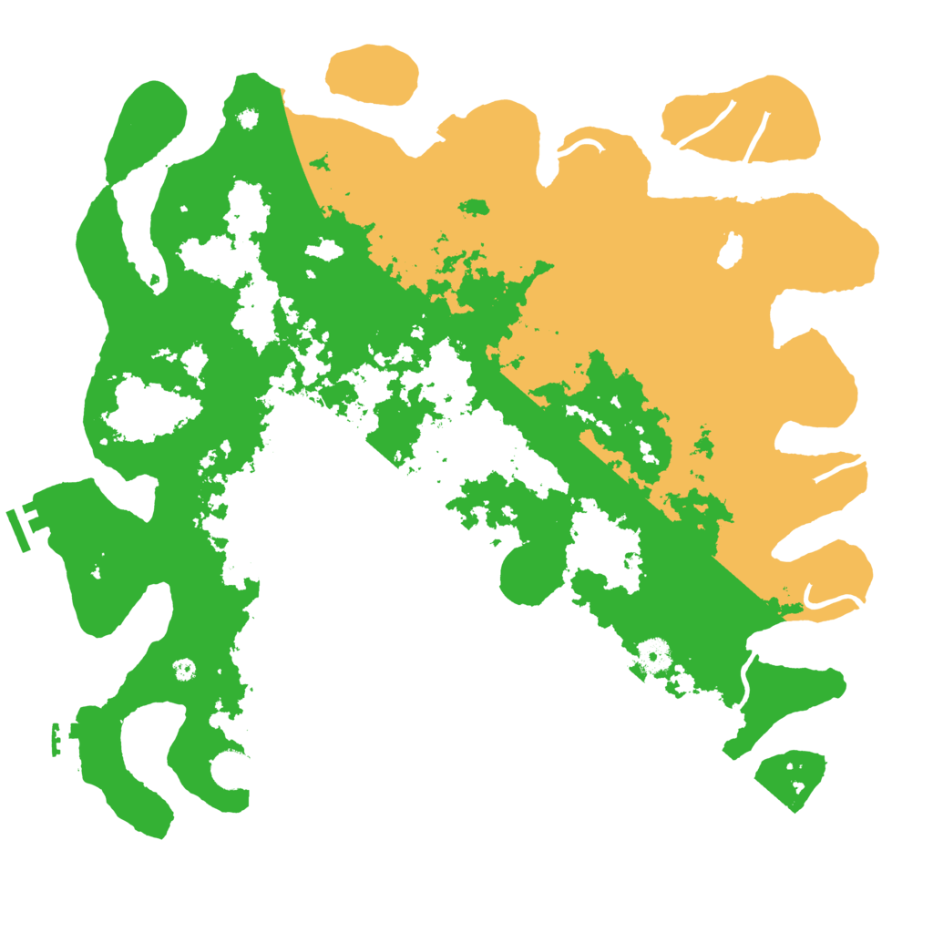 Biome Rust Map: Procedural Map, Size: 4250, Seed: 1232463902