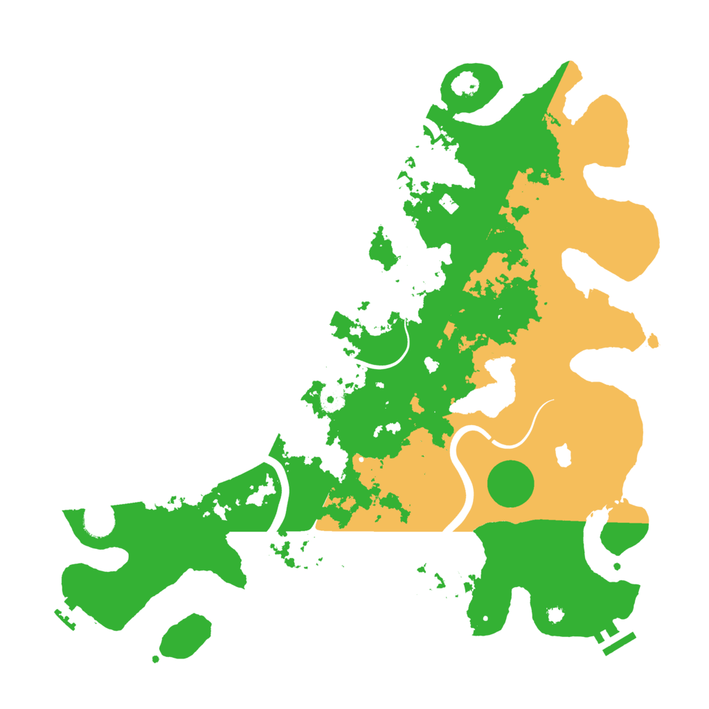Biome Rust Map: Procedural Map, Size: 4000, Seed: 1273348264