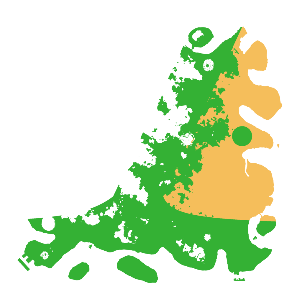 Biome Rust Map: Procedural Map, Size: 4000, Seed: 1273348264