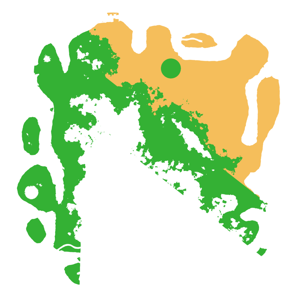 Biome Rust Map: Procedural Map, Size: 4000, Seed: 166065965
