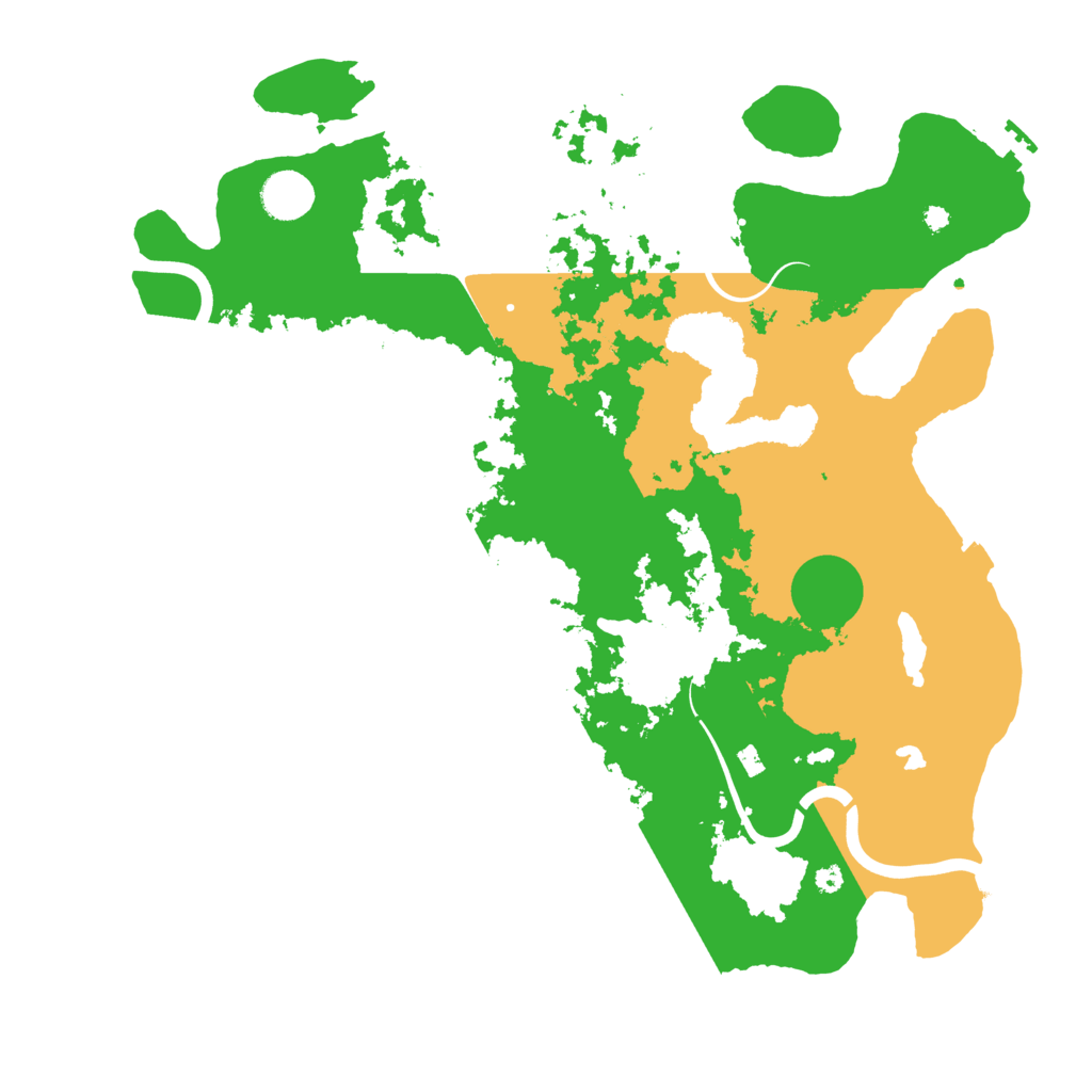 Biome Rust Map: Procedural Map, Size: 4000, Seed: 26830