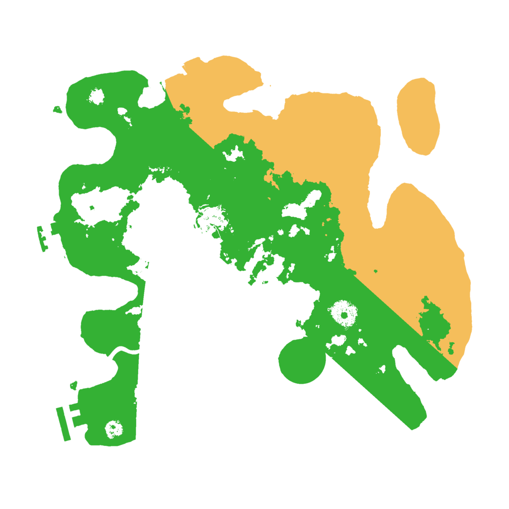 Biome Rust Map: Procedural Map, Size: 3000, Seed: 173653276