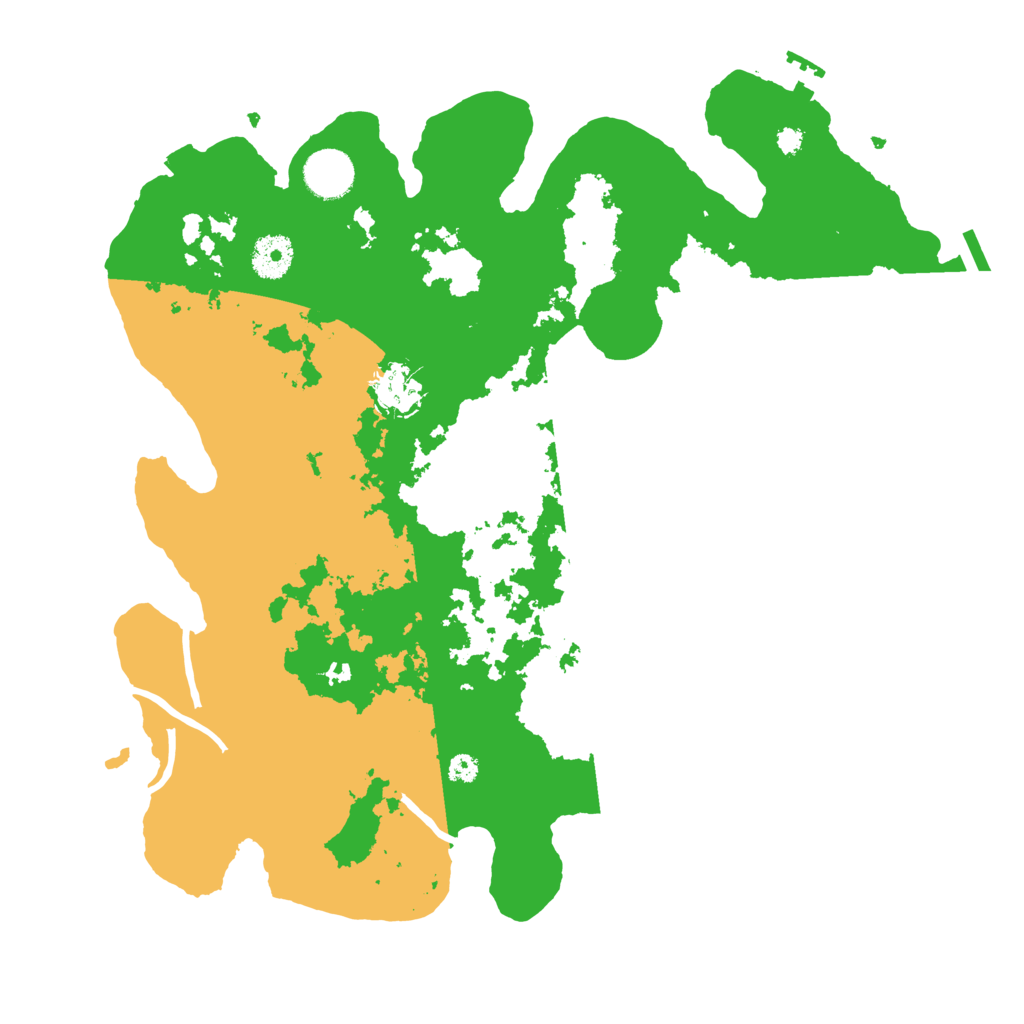 Biome Rust Map: Procedural Map, Size: 3600, Seed: 179231425