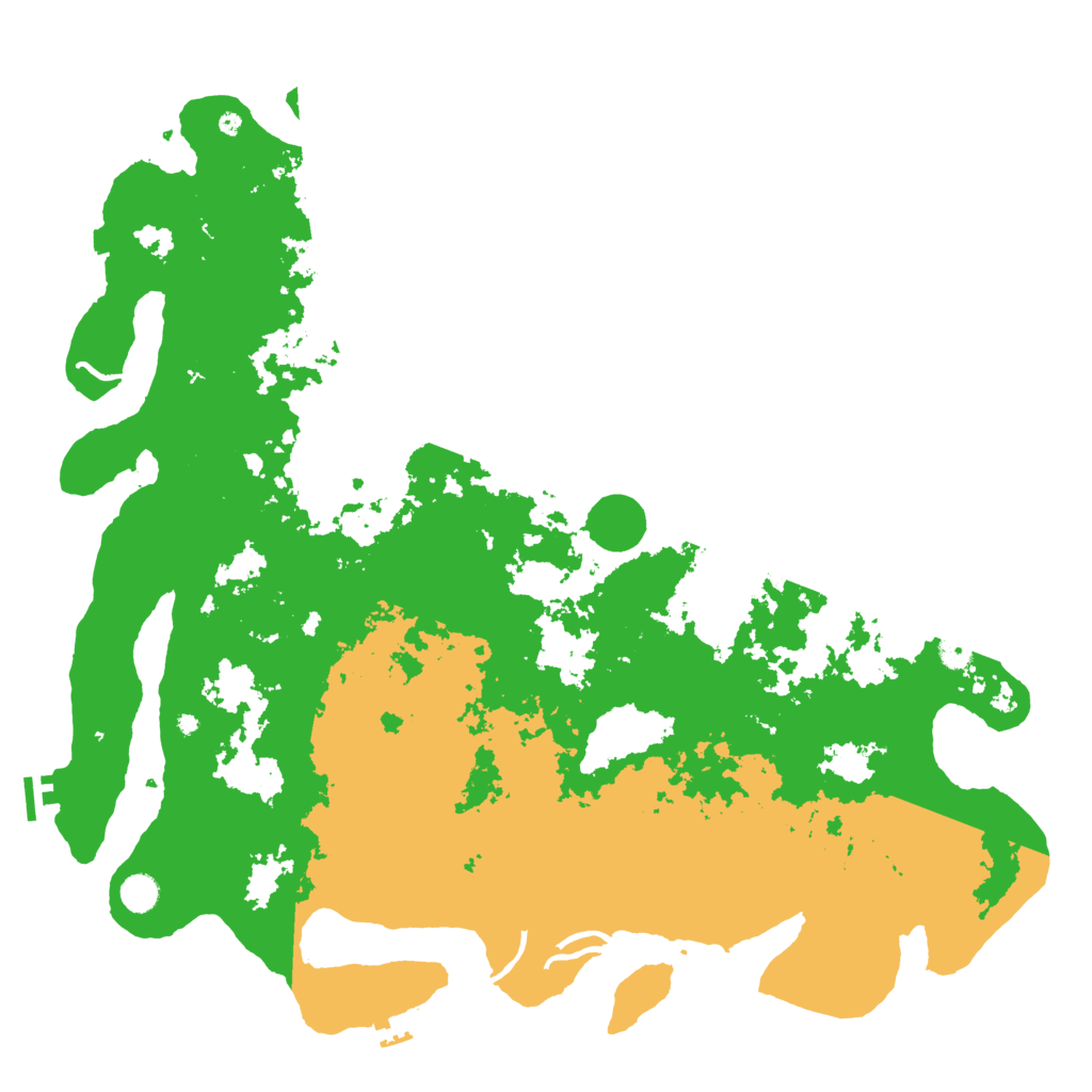 Biome Rust Map: Procedural Map, Size: 5000, Seed: 604519719