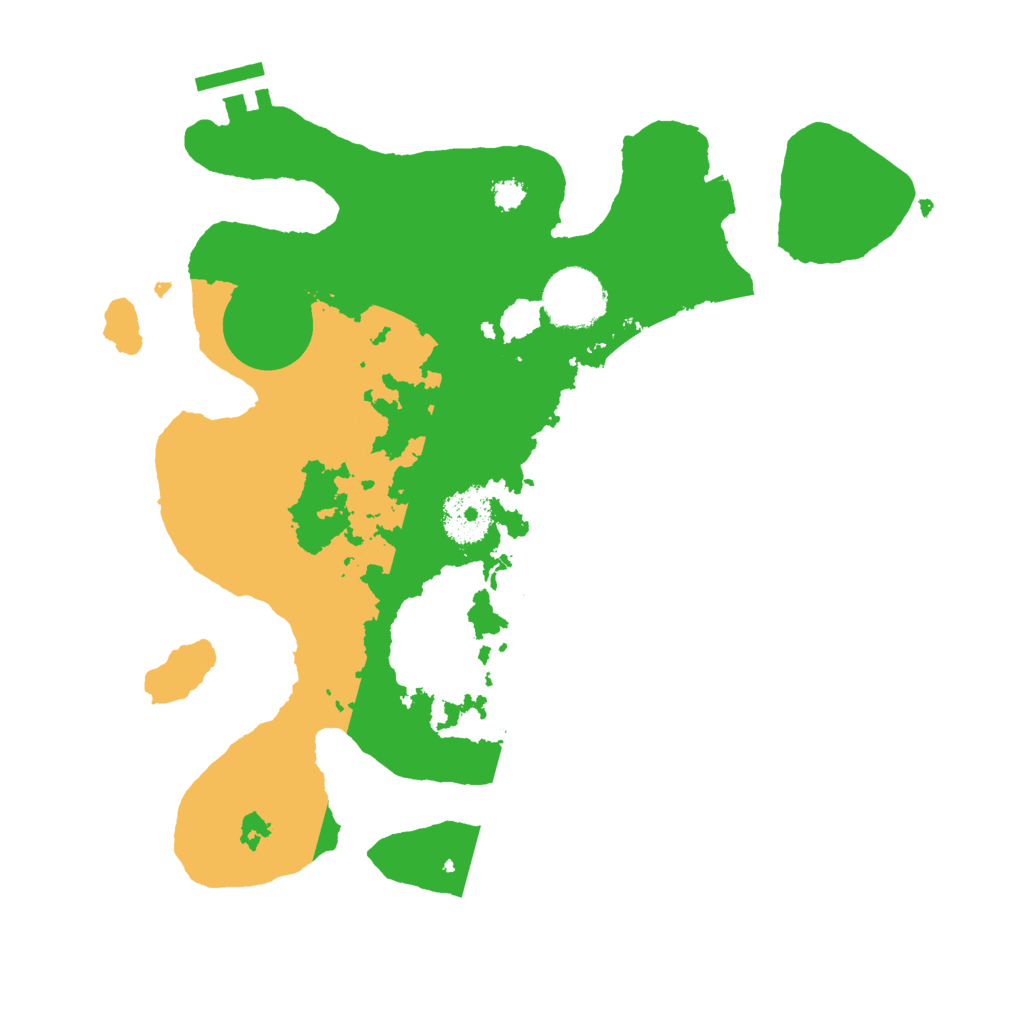 Biome Rust Map: Procedural Map, Size: 3000, Seed: 32586