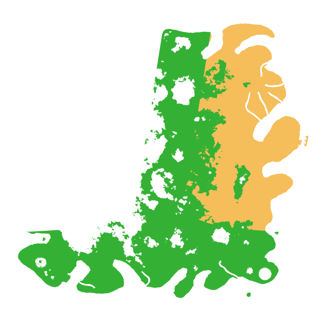 Biome Rust Map: Procedural Map, Size: 4500, Seed: 1826193378