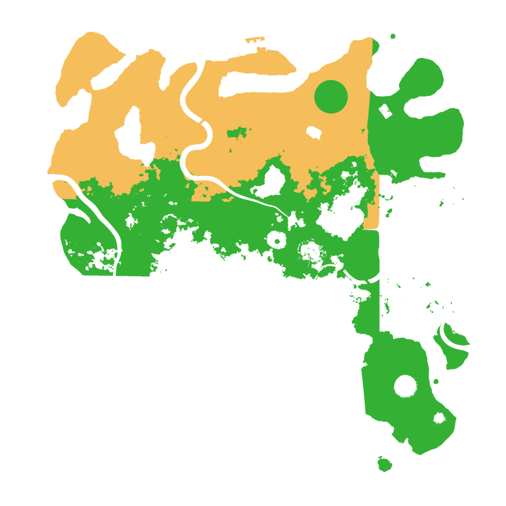 Biome Rust Map: Procedural Map, Size: 4000, Seed: 677943454