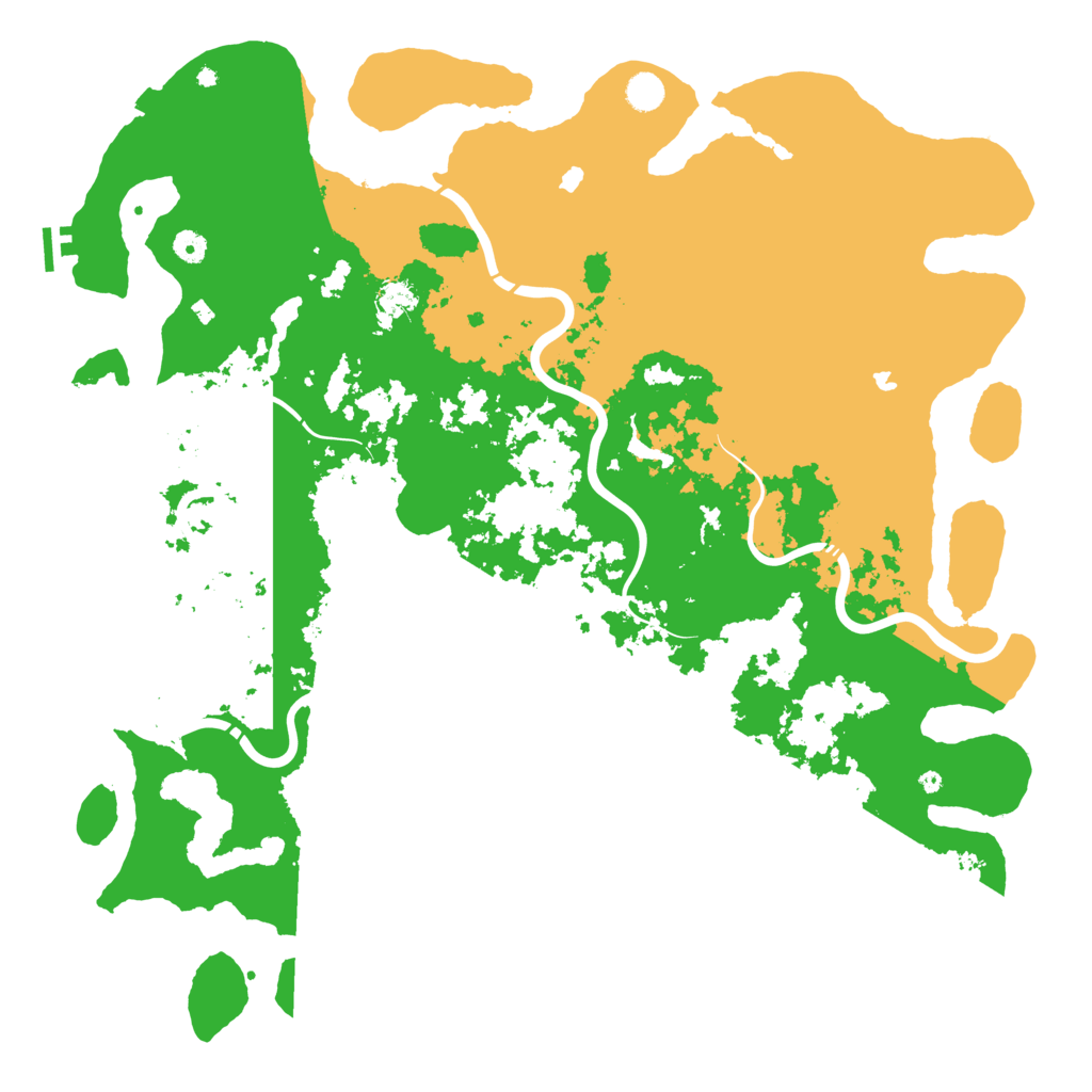 Biome Rust Map: Procedural Map, Size: 5000, Seed: 171375212