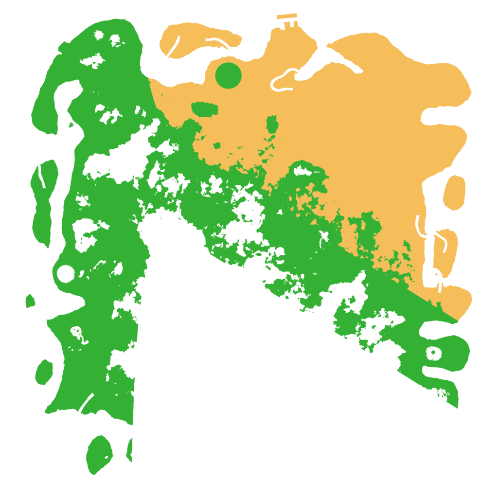 Biome Rust Map: Procedural Map, Size: 5000, Seed: 171375212