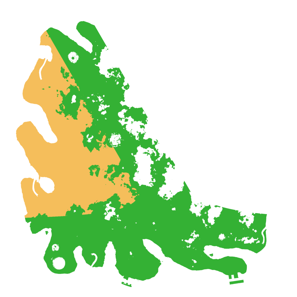 Biome Rust Map: Procedural Map, Size: 4250, Seed: 1307302616