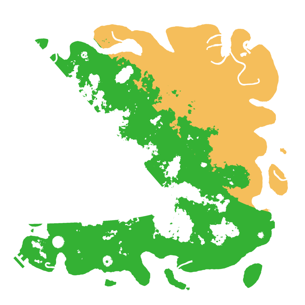 Biome Rust Map: Procedural Map, Size: 4500, Seed: 1927501042