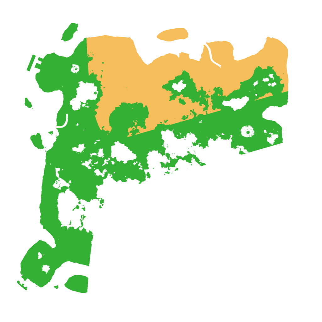 Biome Rust Map: Procedural Map, Size: 3850, Seed: 60058145