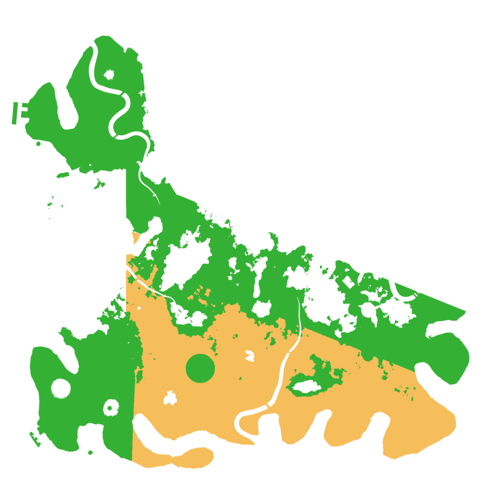 Biome Rust Map: Procedural Map, Size: 4569, Seed: 69