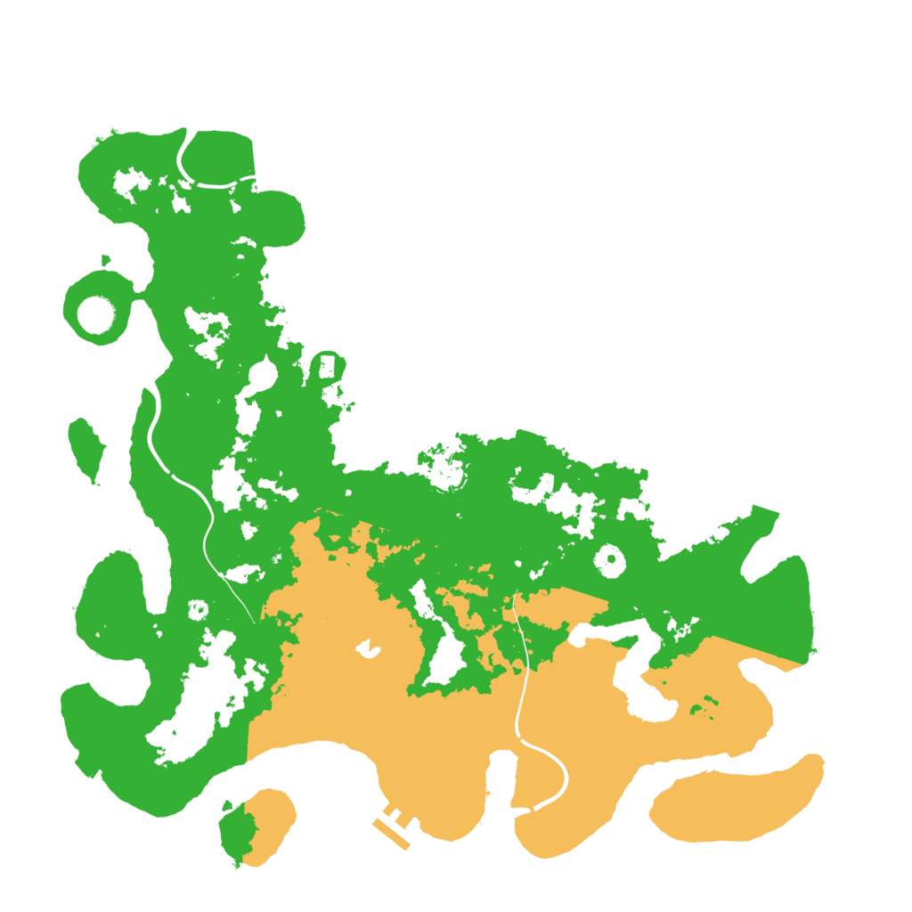 Biome Rust Map: Procedural Map, Size: 4300, Seed: 11883361