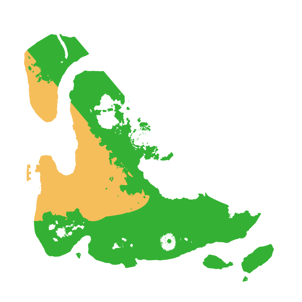 Biome Rust Map: Procedural Map, Size: 2800, Seed: 3876775