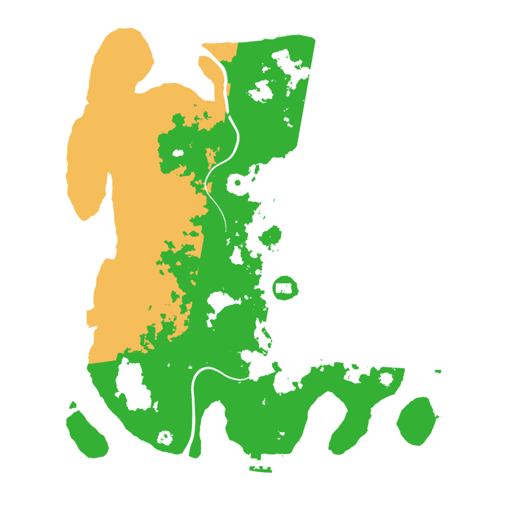 Biome Rust Map: Procedural Map, Size: 3400, Seed: 34180923