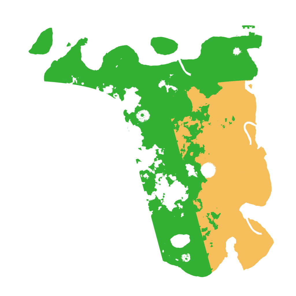 Biome Rust Map: Procedural Map, Size: 3550, Seed: 67677254