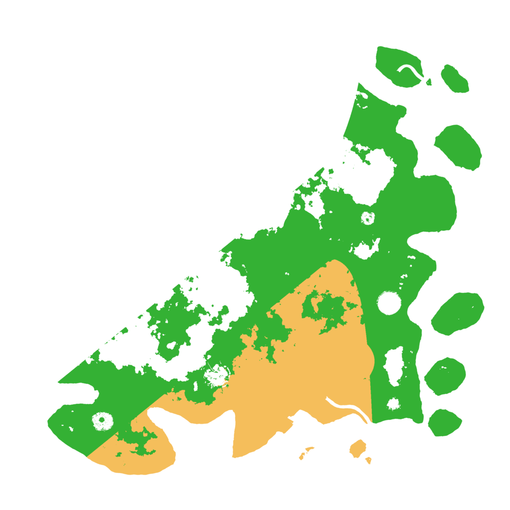 Biome Rust Map: Procedural Map, Size: 3850, Seed: 38142839