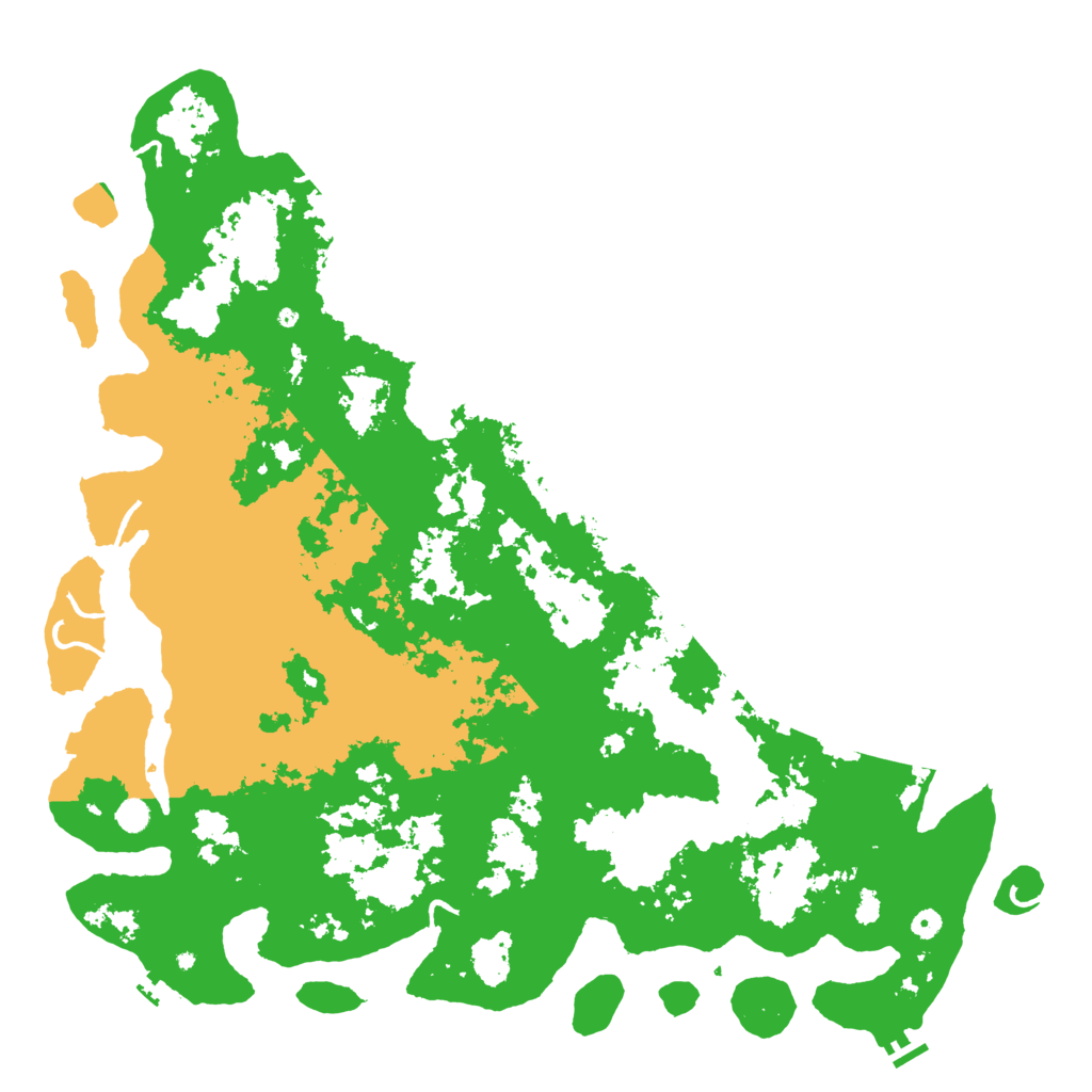 Biome Rust Map: Procedural Map, Size: 5800, Seed: 1234567890