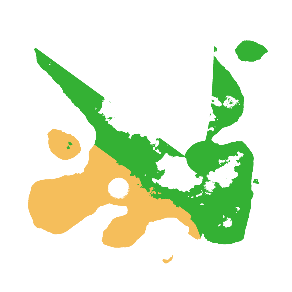 Biome Rust Map: Procedural Map, Size: 2500, Seed: 906759666