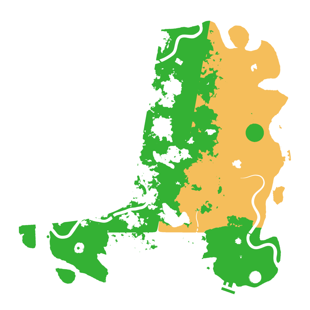 Biome Rust Map: Procedural Map, Size: 4500, Seed: 1913873165