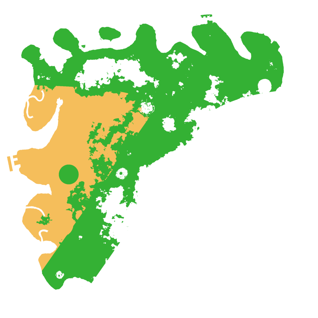 Biome Rust Map: Procedural Map, Size: 4250, Seed: 1326999524
