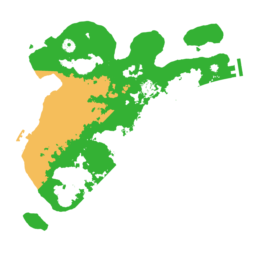 Biome Rust Map: Procedural Map, Size: 3000, Seed: 65931717