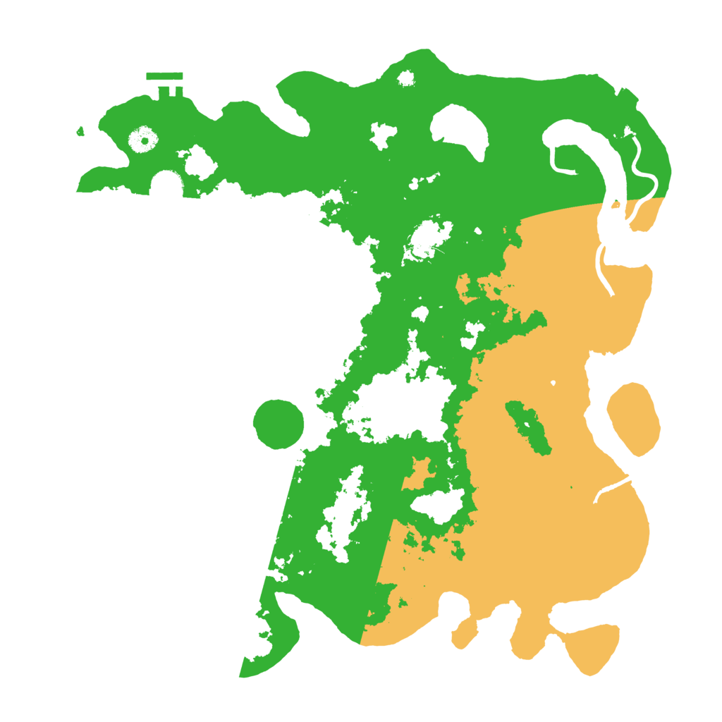 Biome Rust Map: Procedural Map, Size: 4000, Seed: 27645917