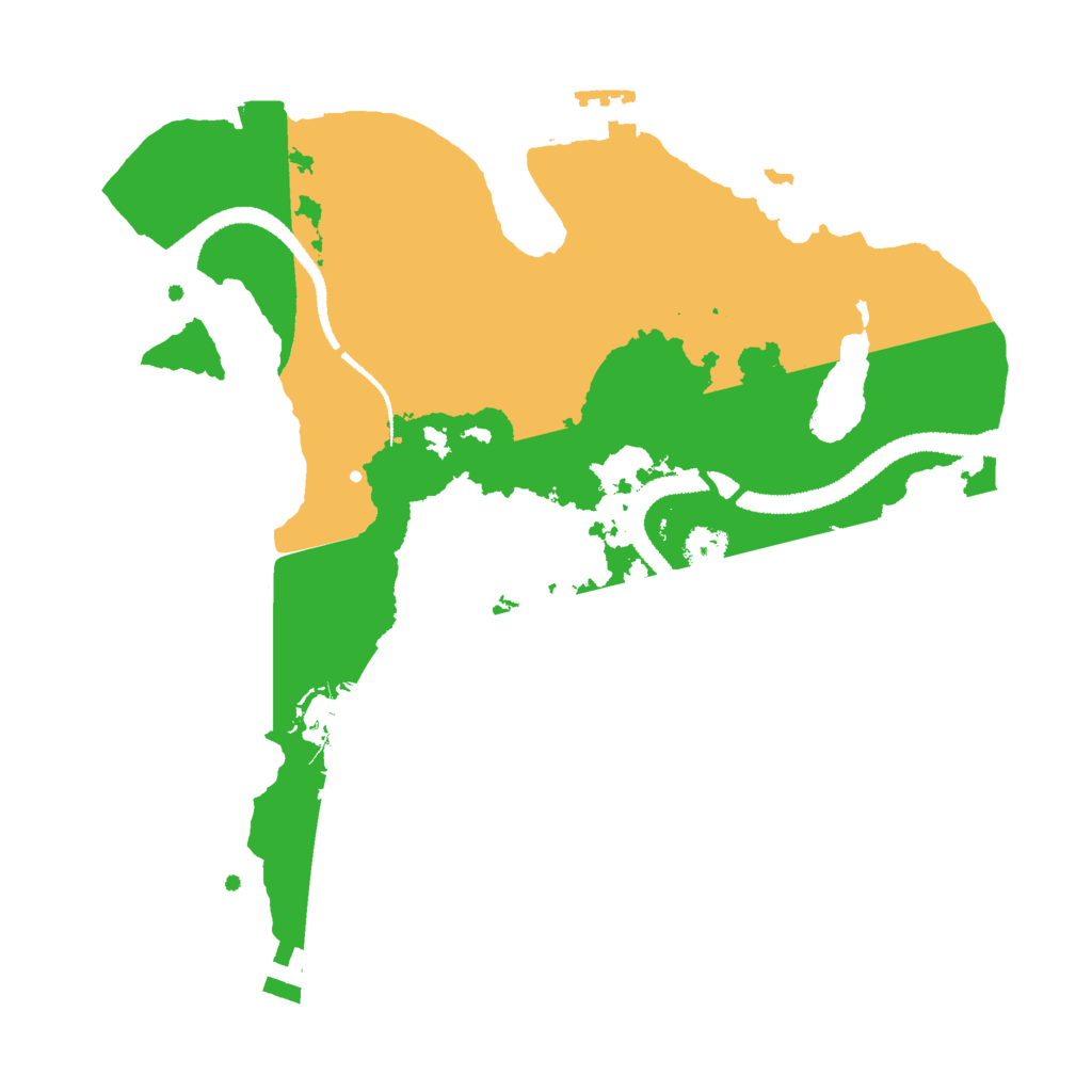 Biome Rust Map: Procedural Map, Size: 2750, Seed: 811926211