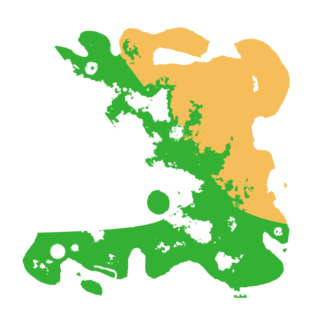 Biome Rust Map: Procedural Map, Size: 3750, Seed: 66381540