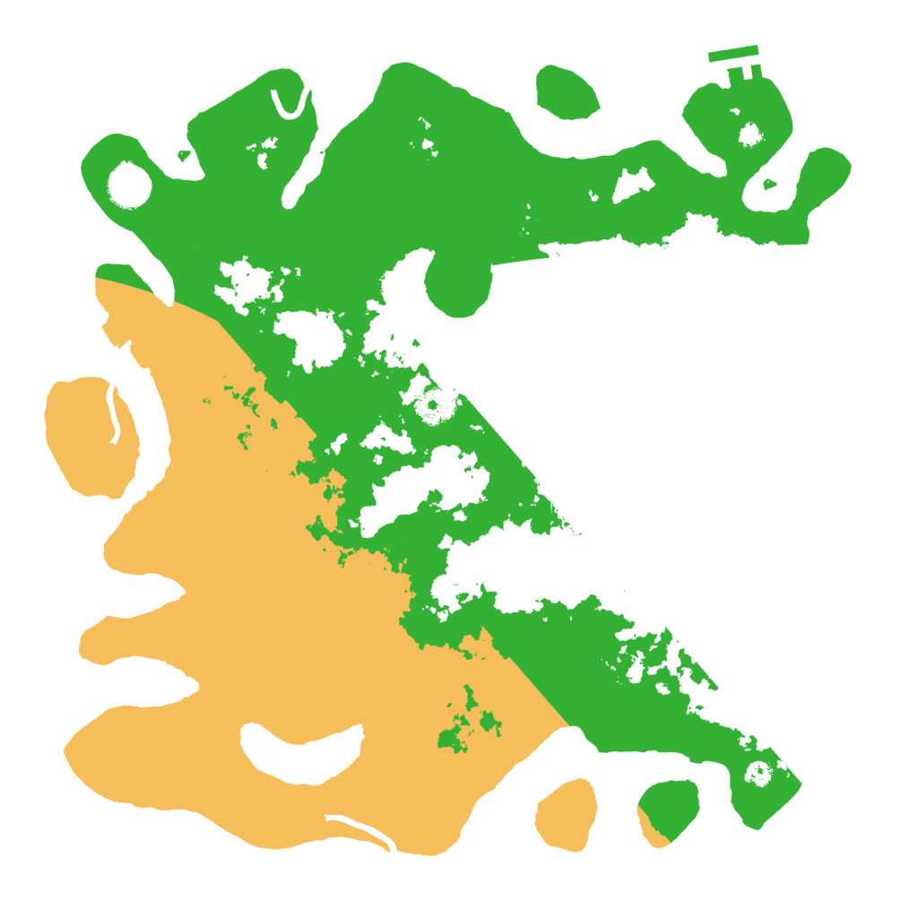 Biome Rust Map: Procedural Map, Size: 3700, Seed: 94491321