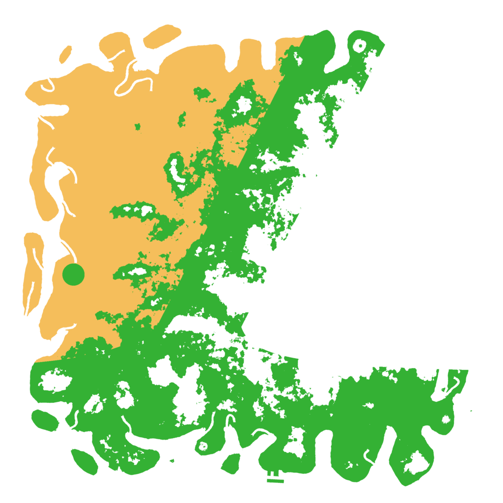 Biome Rust Map: Procedural Map, Size: 6000, Seed: 720236541