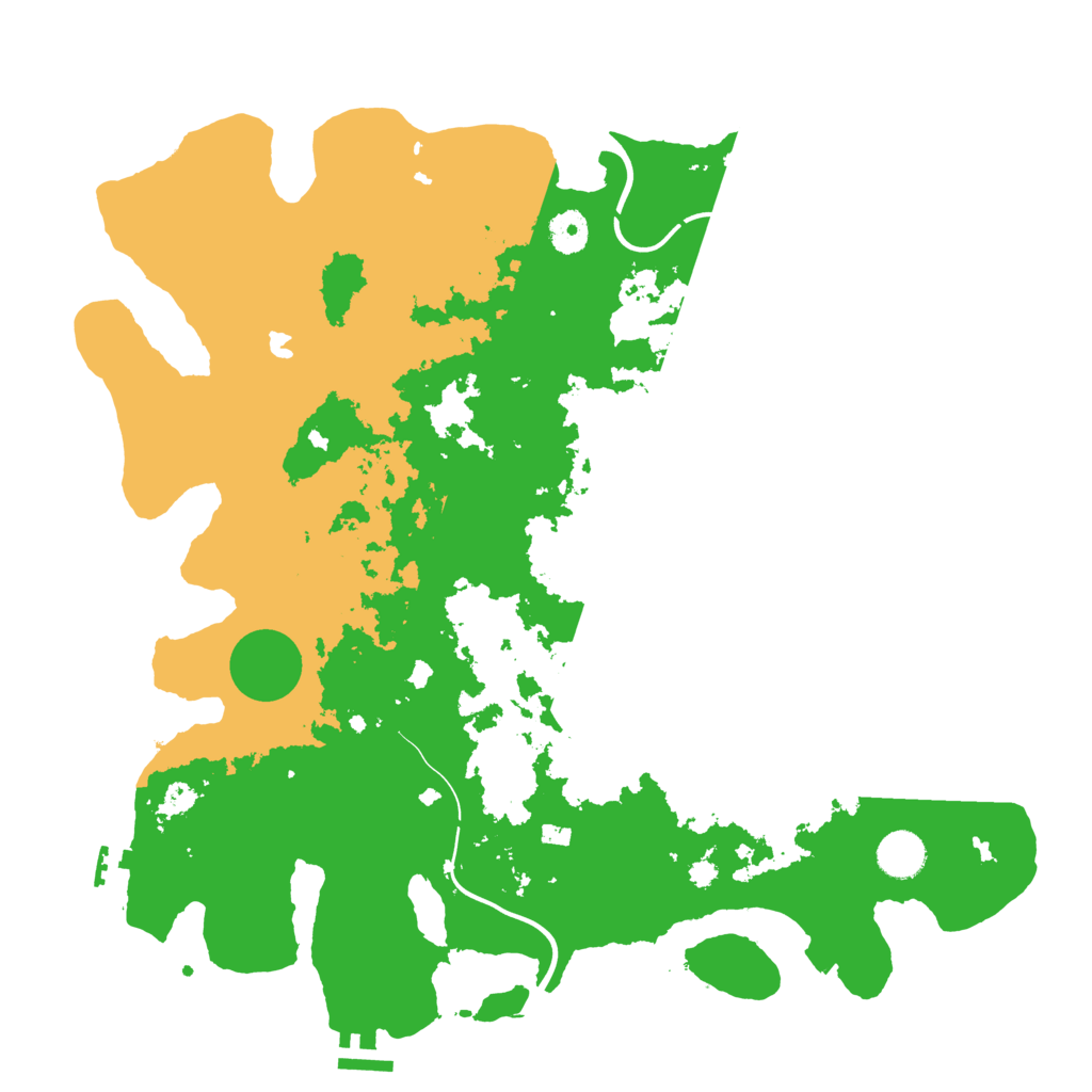 Biome Rust Map: Procedural Map, Size: 4000, Seed: 1877542971