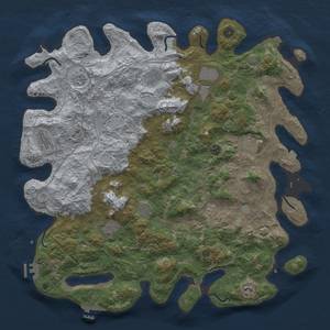 Thumbnail Rust Map: Procedural Map, Size: 4800, Seed: 34902794, 18 Monuments